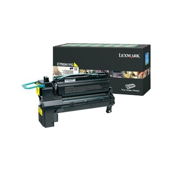 Tóner Lexmark Programa Retorno C792A1YG Amarillo, 6000 Páginas - Envío Gratis