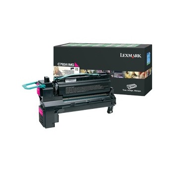 Tóner Lexmark Programa Retorno C792A1MG Magenta, 6000 Páginas - Envío Gratis