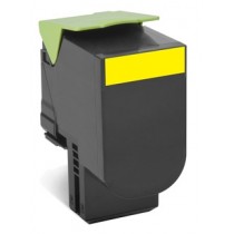 Tóner Lexmark 70C80Y0 Amarillo, 1000 Páginas - Envío Gratis