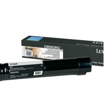 Tóner Lexmark C950X2KG Negro, 38.000 Páginas - Envío Gratis