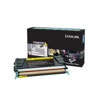 Tóner Lexmark C748H1YG Amarillo, 10.000 Páginas - Envío Gratis