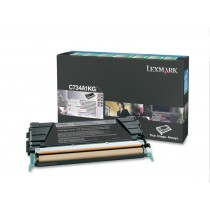 Tóner Lexmark Programa Retorno C734A1KG Negro, 8000 Páginas - Envío Gratis