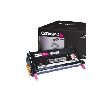 Tóner Lexmark X560A2MG Magenta, 4000 Páginas - Envío Gratis