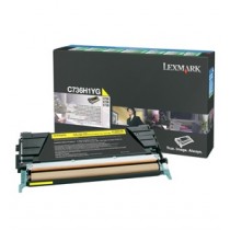 Tóner Lexmark Programa Retorno C736H1YG Amarillo, 10.000 Páginas - Envío Gratis