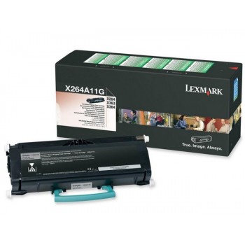 Tóner Lexmark X264A11G Negro, 3500 Páginas - Envío Gratis