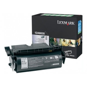 Tóner Lexmark 12A6830 Negro, 7500 Páginas - Envío Gratis