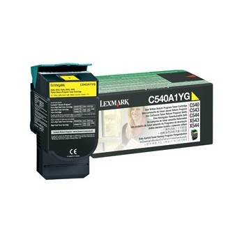 Tóner Lexmark C540A1YG Amarillo, 1000 Páginas - Envío Gratis