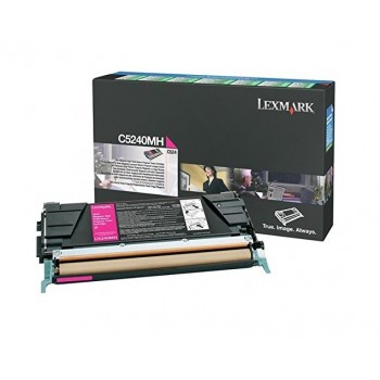 Tóner Lexmark C5240MH Magenta, 5000 Páginas - Envío Gratis