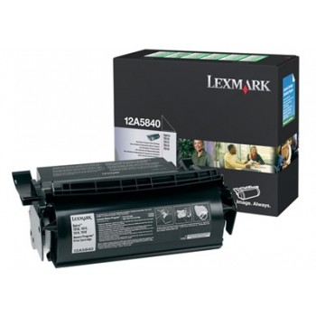 Tóner Lexmark 12A5840 Negro, 10.000 Páginas - Envío Gratis