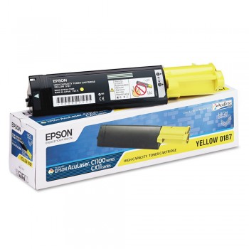 Tóner Epson S050187 Amarillo, 4000 Páginas - Envío Gratis