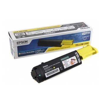 Tóner Epson S050191 Amarillo, 1500 Páginas - Envío Gratis