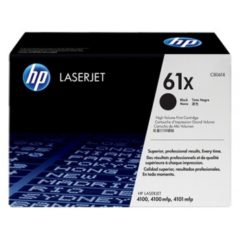 Tóner HP 61X Negro, 10.000 Páginas - Envío Gratis