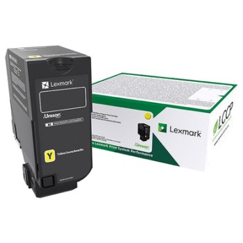 Tóner Lexmark 84C4HY0 Amarillo, 16.000 Páginas - Envío Gratis