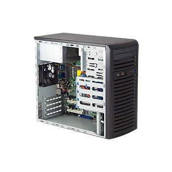 Gabinete Supermicro 731i-300B, Mini-Tower, Micro-ATX, USB 2.0, con Fuente 300W, Negro - Envío Gratis