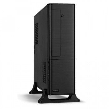 Gabinete Vorago SLIMBAY 3, Midi-Tower, Micro-ATX/Mini-ITX, USB 2.0, con Fuente de 450W, Negro - Envío Gratis