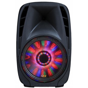 QFX Bocina Portátil Party Quantum PBX-71100BTL, 10'', Bluetooth, 2600W, Negro - Envío Gratis