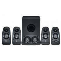 Logitech Bocinas con Subwoofer Z506, 5.1, 75W RMS, 150W PMPO, Negro - Envío Gratis