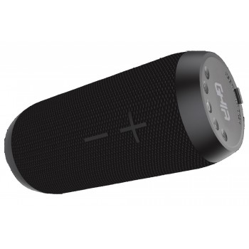 Ghia Bocina Portátil BX600, Bluetooth, Inalámbrico, 10W RMS, USB, Negro - Resistente al Agua - Envío Gratis