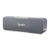 Ghia Bocina Portátil BX200, Bluetooth, Inalámbrico, 16W RMS, USB, Gris - Envío Gratis