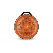 Genius Bocina Portátil SP-906BT Plus R2, Bluetooth, Inalámbrico, 3W RMS, USB, Naranja Metálico - Envío Gratis