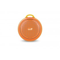 Genius Bocina Portátil SP-906BT Plus R2, Bluetooth, Inalámbrico, 3W RMS, USB, Naranja - Envío Gratis