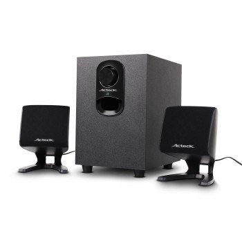 Acteck Bocina con Subwoofer AC-914697, Alámbrico, 2.1, 10W RMS, Negro - Envío Gratis