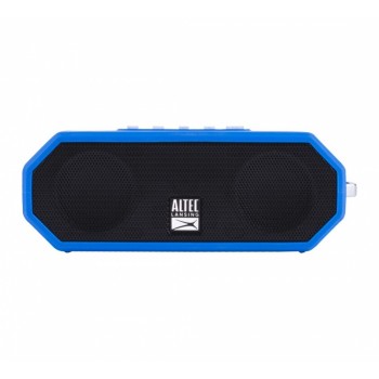 Altec Lansing Bocina Portátil Jacket H20 4, Bluetooth, Inalámbrico, Azul/Negro - Resistente al Agua - Envío Gratis