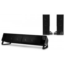 Maxell Barra de Sonido X2, Alámbrico/Inalámbrico, 5W RMS, Negro - Envío Gratis