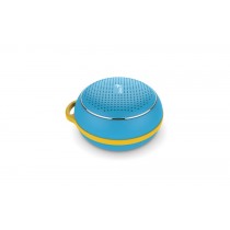 Genius Bocina Portátil SP-906BT Plus R2, Bluetooth, Inalámbrico, 3W RMS, USB, Azul Amarillo - Envío Gratis