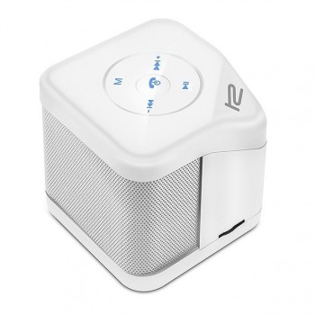 Klip Xtreme Bocina Portátil BluNote II, Bluetooth, Inalámbrico, 3W RMS, Blanco - Envío Gratis