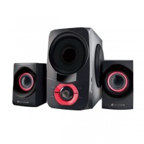 Techzone Bocina con Subwoofer TZ18BOC02BT, Bluetooth, Alámbrico/Inalámbrico, 54W RMS, Negro/Rojo - Envío Gratis