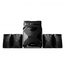 Vorago Bocinas con Subwoofer SPB-600, Bluetooth, Inalámbrico, 5.1, 15W RMS, Negro - Envío Gratis