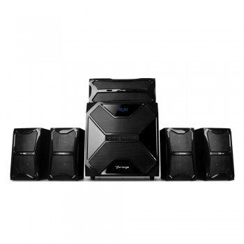 Vorago Bocinas con Subwoofer SPB-600, Bluetooth, Inalámbrico, 5.1, 15W RMS, Negro - Envío Gratis