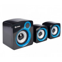 Steren Bocina con Subwoofer BOC-1025, Alámbrico, 2.1, 6W RMS, 110W PMPO, USB, Negro - Envío Gratis