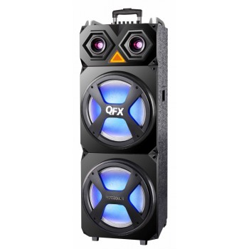 QFX Bafle SBX-122, Bluetooth, Inalámbrico, USB 2.0, Negro - Envío Gratis