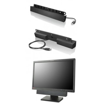 Lenovo Barra de Sonido, Alámbrico, 2.5W, USB, Negro - Envío Gratis