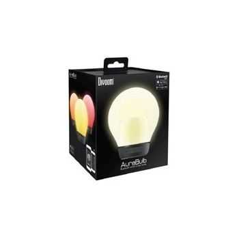 Divoom Smart Bocina Portátil AuraBulb con Lámpara, Bluetooth, Inalámbrico, 5W RMS, Negro - Envío Gratis