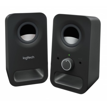 Logitech Bocinas Multimedia Z150, Alámbrico, 2.0, 3W RMS, Negro - Envío Gratis