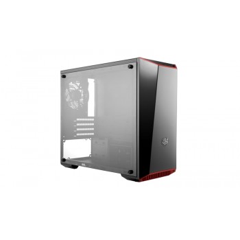 Gabinete Cooler Master Lite 3.1, Mini-Tower, Micro-ATX/Mini-ITX, USB 2.0/3.0, sin Fuente, Negro/Rojo - Envío Gratis