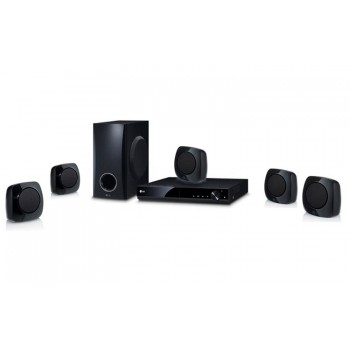 LG Home Theater DH4130S, 5.1, 330W RMS, HDMI, DVD Player Incluido - Envío Gratis