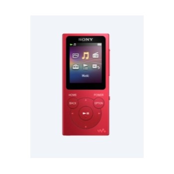 Sony Reproductor MP3 Walkman NW-E393, 4GB, USB 2.0, Rojo - Envío Gratis