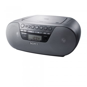 Sony Grabadora ZS-S10CP Compact CD Boombox, 2W RMS, AM/FM, Negro - Envío Gratis