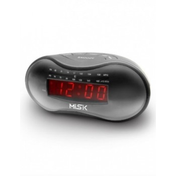 Misik Radio Despertador MR411, AM/FM, Negro - Envío Gratis