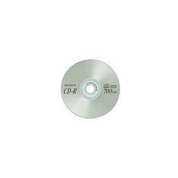 Sony Disco Virgen para CD, CD-R, 48x, 1 Disco (CDQ80SS1) - Envío Gratis