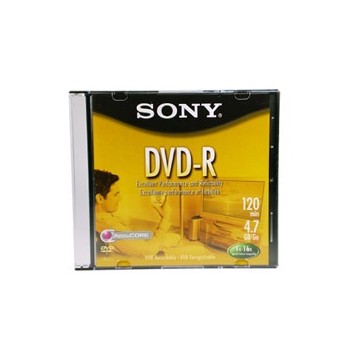 Sony Disco Vírgen para DVD, DVD-R, 16x, 4.7GB, 1 Disco - Envío Gratis