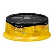 Sony Torre de Discos Virgenes para DVD, DVD-R, 16x, 4.7GB, 25 Piezas - Envío Gratis