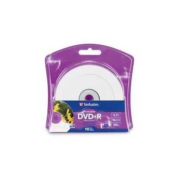 Verbatim Discos Virgenes para DVD, DVD+R 16x, 10 Discos (96940) - Envío Gratis