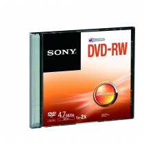 Sony Disco Virgen para DVD, DVD-RW, 2x, 1 Disco (DMW47SS) - Envío Gratis