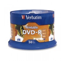 Verbatim Torre de Discos Virgenes para DVD, DVD-R, 50 Discos - Envío Gratis