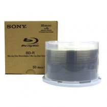 Sony Discos Virgenes para Blu Ray, BD-R, 6x, 50 Discos - Envío Gratis